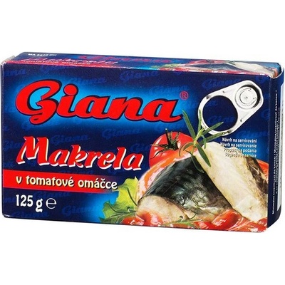 Giana Makrela v paradajkovej omáčke 125 g