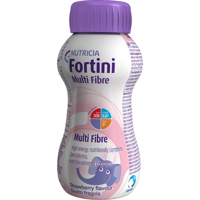 FORTINI PRO DĚTI S VLÁKNINOU, JAHODOVÁ PŘÍCHUŤ POR SOL 1X200ML
