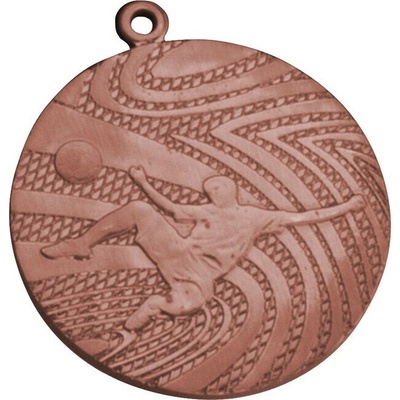 MMC1240/B Medaila futbal pr.40 mm hr.2 mm bronz bronz