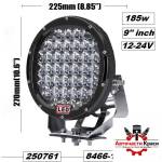  Халoген -LED-C96-CR Черен-пита 185W (1бр. ) -8466-1 (8466-1)