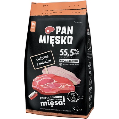 PAN MIĘSKO Telecí s krůtím M 20 kg
