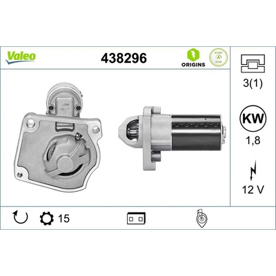 Startér VALEO 438296