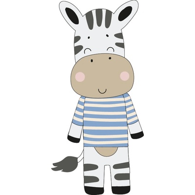 Plakát Zebra v triku