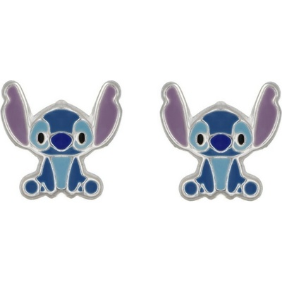 Disney Detské náušnice Stitch strieborné ES00089SL.CS