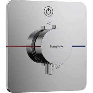 Hansgrohe ShowerSelect Comfort - Скрит термостатен кран, хром 15581000 (15581000)