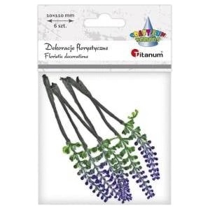 TITANUM Craft-Fun Series Spade Decoration Heather Flowers (DIY-E-24 (28))