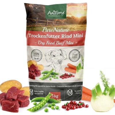 AniForte Vysoce kvalitní prémiové Hovězí MINI 5 kg