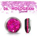 Allepaznokcie Hologram Secret 06 ružové