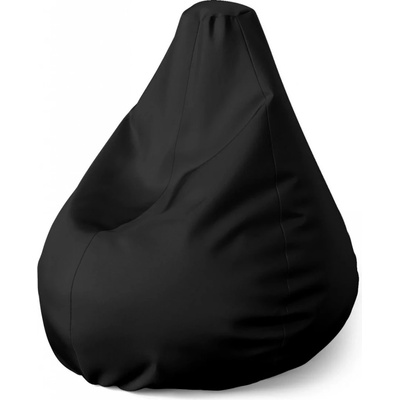 Sablio Sedací vak Pear Černá Sablio 70 x 95 x 15 cm
