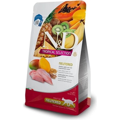 N&D TROPICAL SELECTION CAT Neutered Chicken 10 kg