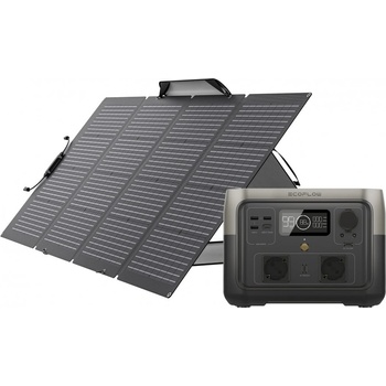 EcoFlow River 2 Max + 220 W solárny panel 1ECOR623SP220