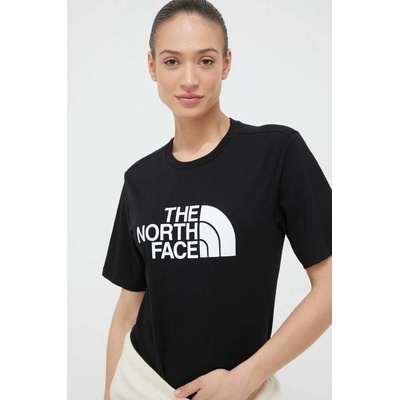 The North Face Bavlnené tričko dámsky NF0A87NAJK31 čierna