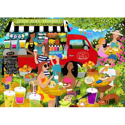 Pieces & Peace - Puzzle Juice Truck - 1 500 piese