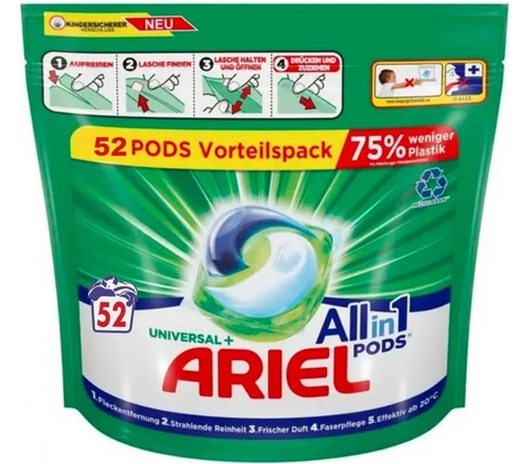 Ariel Universal+ kapsule 52 PD