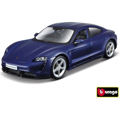 Bburago Kovový model Porsche Taycan Turbo S 2019 Carrara Blue 4893993002764 1:24