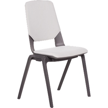 Bittel Посетителски стол limber - бял (3520793_1)