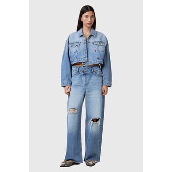 AllSaints Дънково яке AllSaints AKI CROSSOVER в синьо преходен модел W007OC (W007OC)