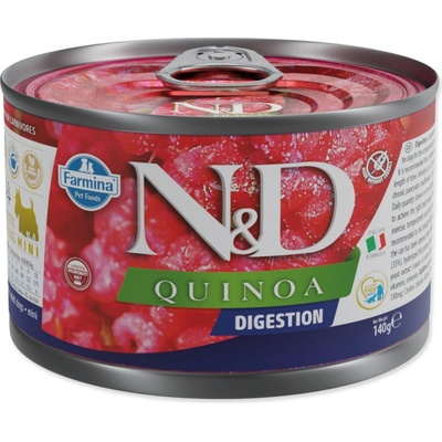 N&D dog QUINOA digestion mini 140 g