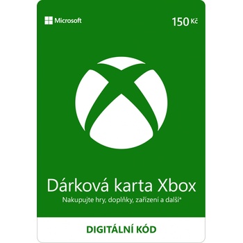 Microsoft Xbox Live dárková karta 150 Kč
