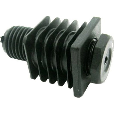 Zátka čtvercová 30 x 30 mm rektifikační M22 x 60 mm černá – Zbozi.Blesk.cz