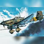 Academy Юнкерс ju-87g stuka - разрушител на танкове (12450)