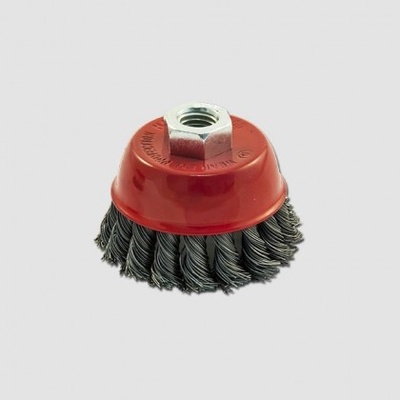 Kartáč hrnkový copánkový M14 Velikost: 100 mm