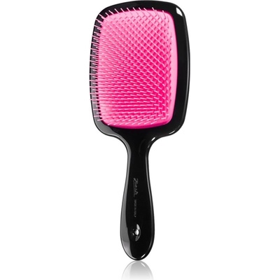 Janeke Detangling Hairbrush veľká plochá kefa na vlasy Pink 23,5 x 9,5 x 3 cm 1 ks