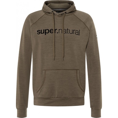 Merino mikina Favourite Hoodie Stone grey