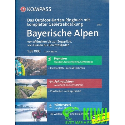 Bayerische Alpen 1:35 t. turistický