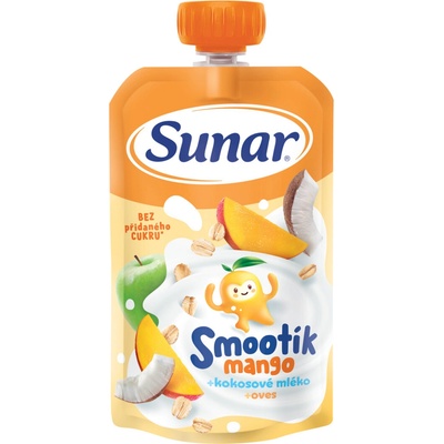 Sunar Smootík vrecko Mango kokosové mlieko ovos 120 g