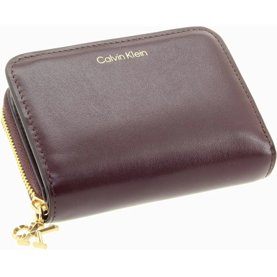 Calvin Klein Dámská bordová peněženka LV04F1075G-BAP-633