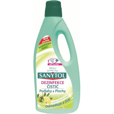 Sanytol dezinfekcia na podlahy a plochy citrón 1 l