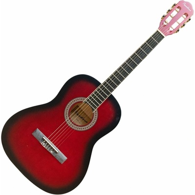 Pasadena SC041 Red Burst Класическа китара с размер 3/4