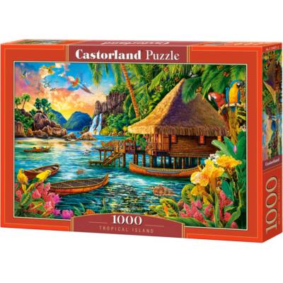 CASTORLAND Tropický ostrov 1000 dielov