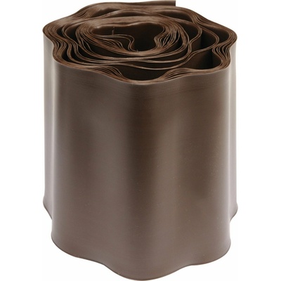 Plastový okraj trávnika 150mm x 9m hnedý Flo TO-88704