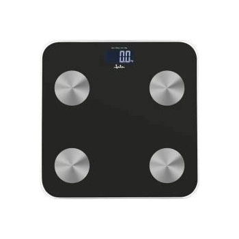 Jata Електронен кантар за баня JATA HBAS1155 Черен Cтъкло калено стъкло 180 kg