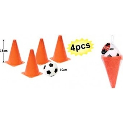Kužele s fotbalovým míčem mix variant či barev