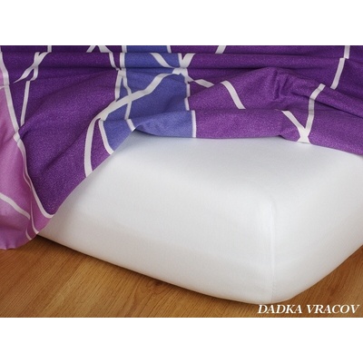 Bellatex jersey prostěradlo Kamilka bílé 180x200