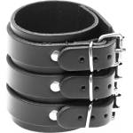 Black & metal гривни 3 каишки - bwz-706