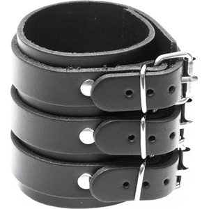 Black & metal гривни 3 каишки - bwz-706