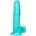 CalExotics Size Queen Dildo 6 Inch Turquoise