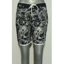 Salebra Printy Boardshort black white