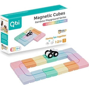  Магнитни блокове Qbi „Flat Puzzle - Beginner