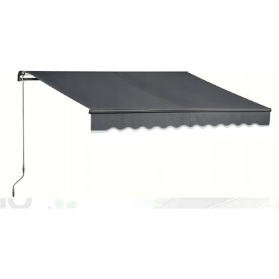 JAKS Terasová markíza 400 x 250 cm sivá