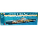 Revell Deutsches U Boot Typ XXI 1:144