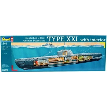 Revell Deutsches U Boot Typ XXI 1:144