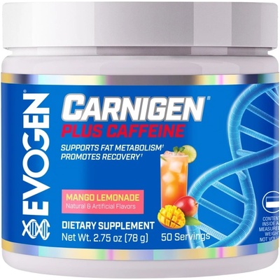 Evogen Nutrition Carnigen Plus Caffeine [81 грама] Манго с лимон
