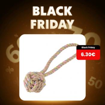 Beco Hemp Rope Ball on Loop-M