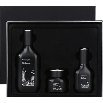 Pyunkang Yul Black Tea Комплект - Тонер, Серум и Крем, 130 + 45 + 60 ml