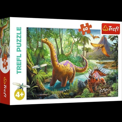 Trefl Dinosauři na cestách 60 dielov